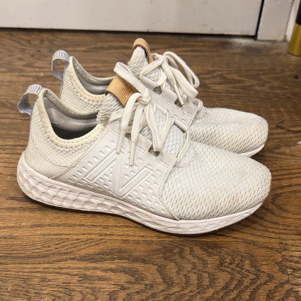 New Balance White Women's Sneakers